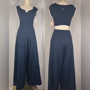 FP Movement by Free People Navy Jumpsuit